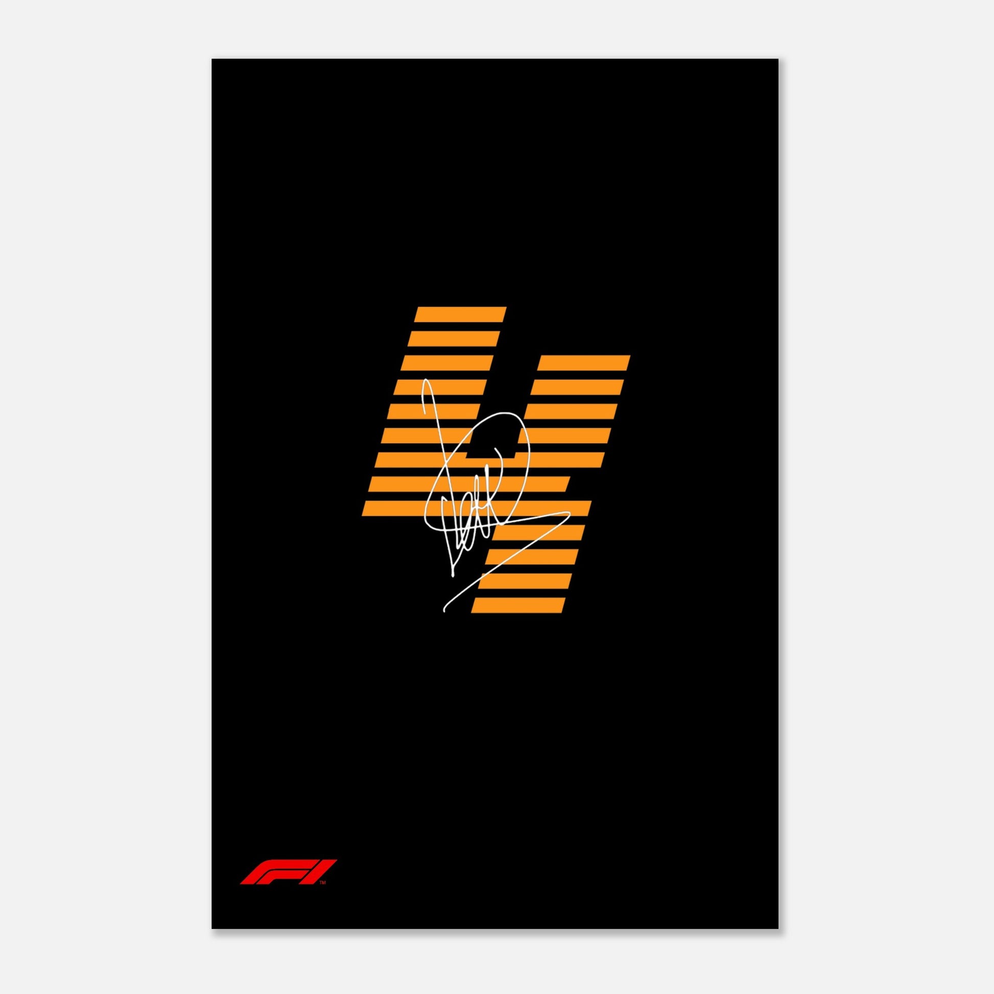 Lando Norris | Signature Poster – F1 Merch